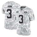 Vanessashop SF.49ers #3 Christian Kirk Player Arctic Camo Limited Salute To Service Home Game Stitched Jerseys