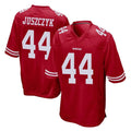Vanessashop SF.49ers #44 Kyle Juszczyk Player Red Home Game Stitched Jerseys
