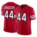 Vanessashop SF.49ers #44 Kyle Juszczyk Player Red Limited Alternate Vapor F.U.S.E. Home Game Stitched Jerseys