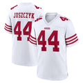 Vanessashop SF.49ers #44 Kyle Juszczyk Player White Game Home Stitched Jerseys
