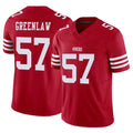 Vanessashop SF.49ers #57 Dre Greenlaw Player Red Limited Vapor F.U.S.E. Home Game Stitched Jerseys