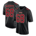 Vanessashop SF.49ers #68 Colton McKivitz Player Black Fashion Home Game Stitched Jerseys