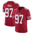 Vanessashop SF.49ers #97 Nick Bosa Player Red Limited Vapor Untouchable Home Game Stitched Jerseys