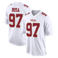 Vanessashop SF.49ers #97 Nick Bosa Player White Fashion Home Game Stitched Jerseys