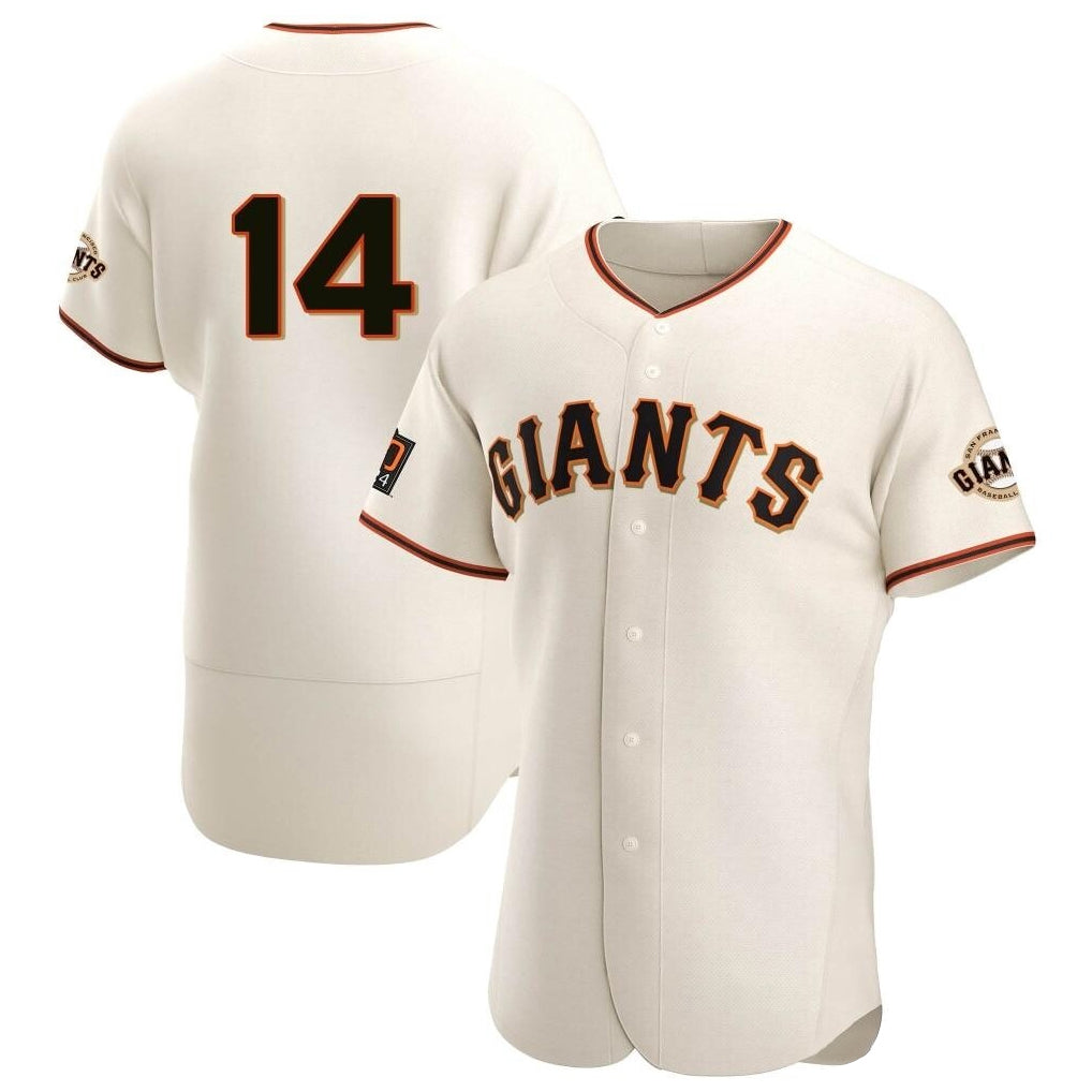 Vanessashop SF.Giants #14 Patrick Bailey Player Cream Home Limited Elite Stitched Jerseys