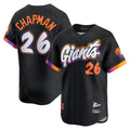 Vanessashop SF.Giants #26 Matt Chapman Player Black 2025 City Connect Home Limited Stitched Jerseys