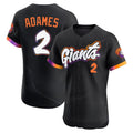 Vanessashop SF.Giants #2 Willy Adames Player Black 2025 City Connect Home Limited Elite Stitched Jerseys