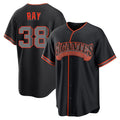 Vanessashop SF.Giants #38 Robbie Ray Player Black Alternate Limited Stitched Jerseys