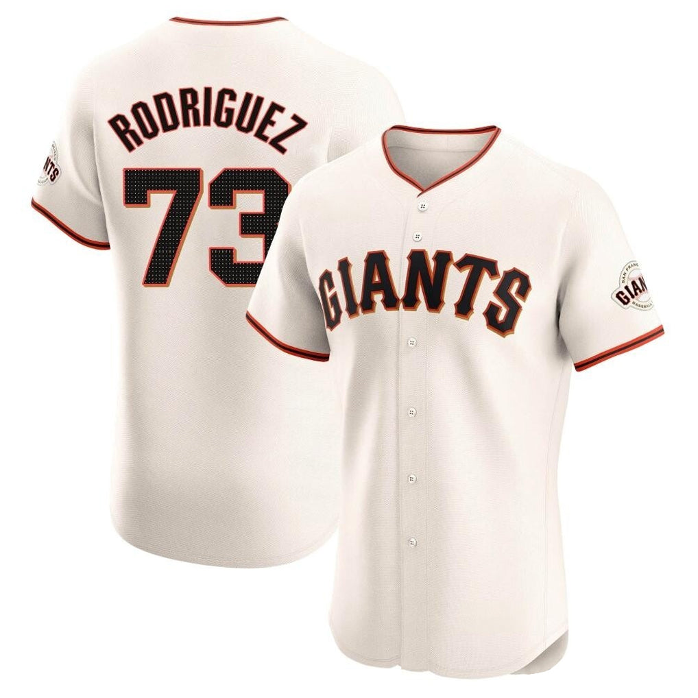 Vanessashop SF.Giants #73 Randy Rodriguez Player Cream Home Limited Elite Stitched Jerseys