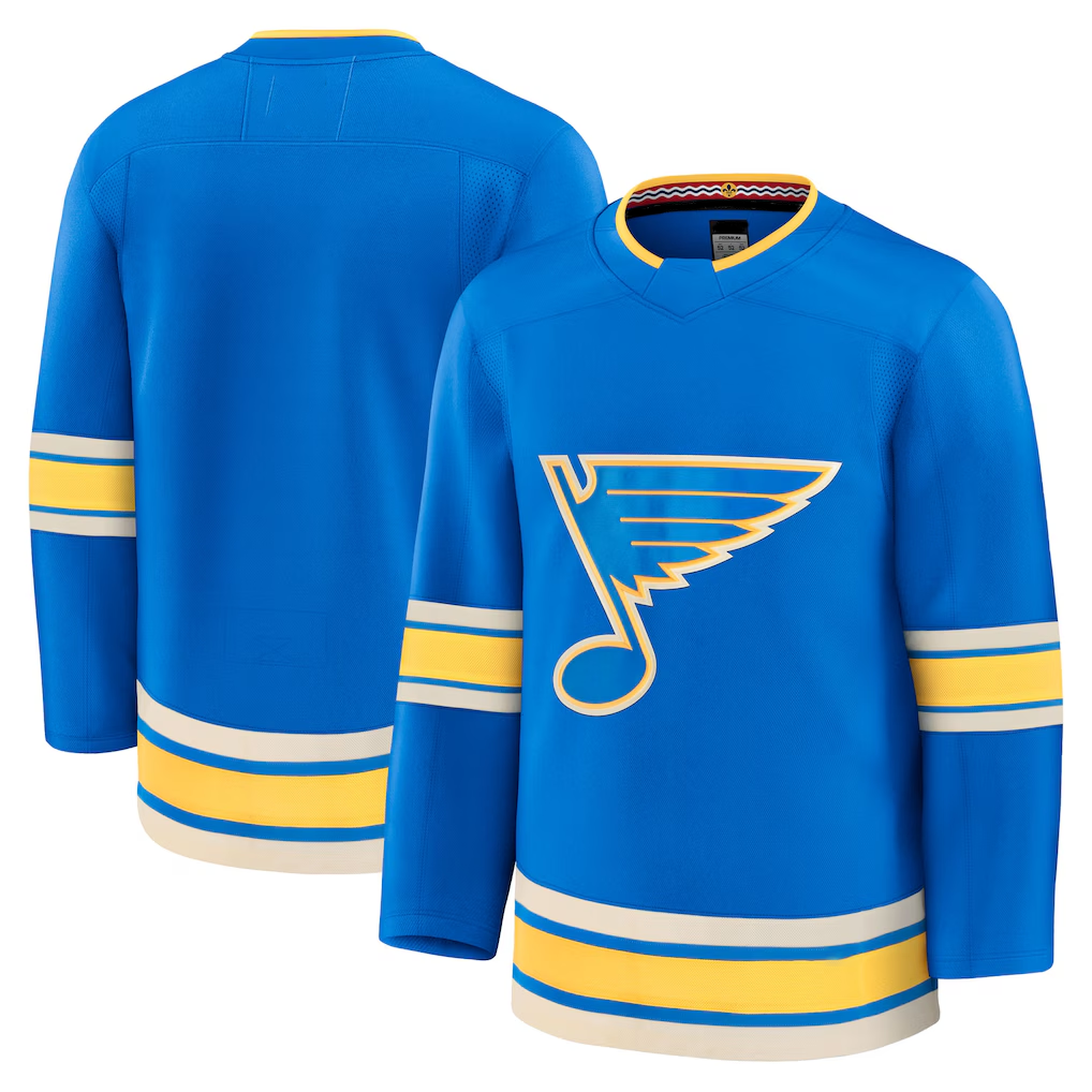 Vanessashop SL.Blues Blue Alternate Premium Jerseys