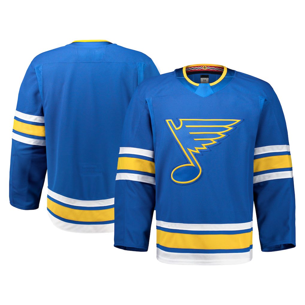 Vanessashop SL.Blues Blue Home Authentic Pro Jerseys