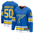 Vanessashop SL.Blues #50 Jordan Binnington Blue Home Breakaway Player Jerseys