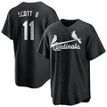 Vanessashop St. Louis Cardinals #11 Victor Scott II Player Black City Connect Home Limited Stitched Jerseys