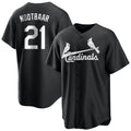 Vanessashop St. Louis Cardinals #21 Lars Nootbaar Player Black City Connect Home Limited Stitched Jerseys