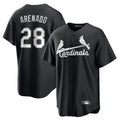 Vanessashop St. Louis Cardinals #28 Nolan Arenado Player Black City Connect Home Limited Stitched Jerseys