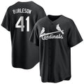 Vanessashop  St. Louis Cardinals #41 Alec Burlesona Player Black City Connect Home Limited Stitched Jerseys