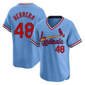 Vanessashop  St. Louis Cardinals #48 Ivan Herrera Player Light Blue City Connect Home T-shirt Stitched Jerseys