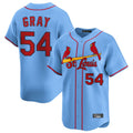 Vanessashop  St. Louis Cardinals #54 Sonny Gray Player Light Blue Home Limited Stitched Jerseys