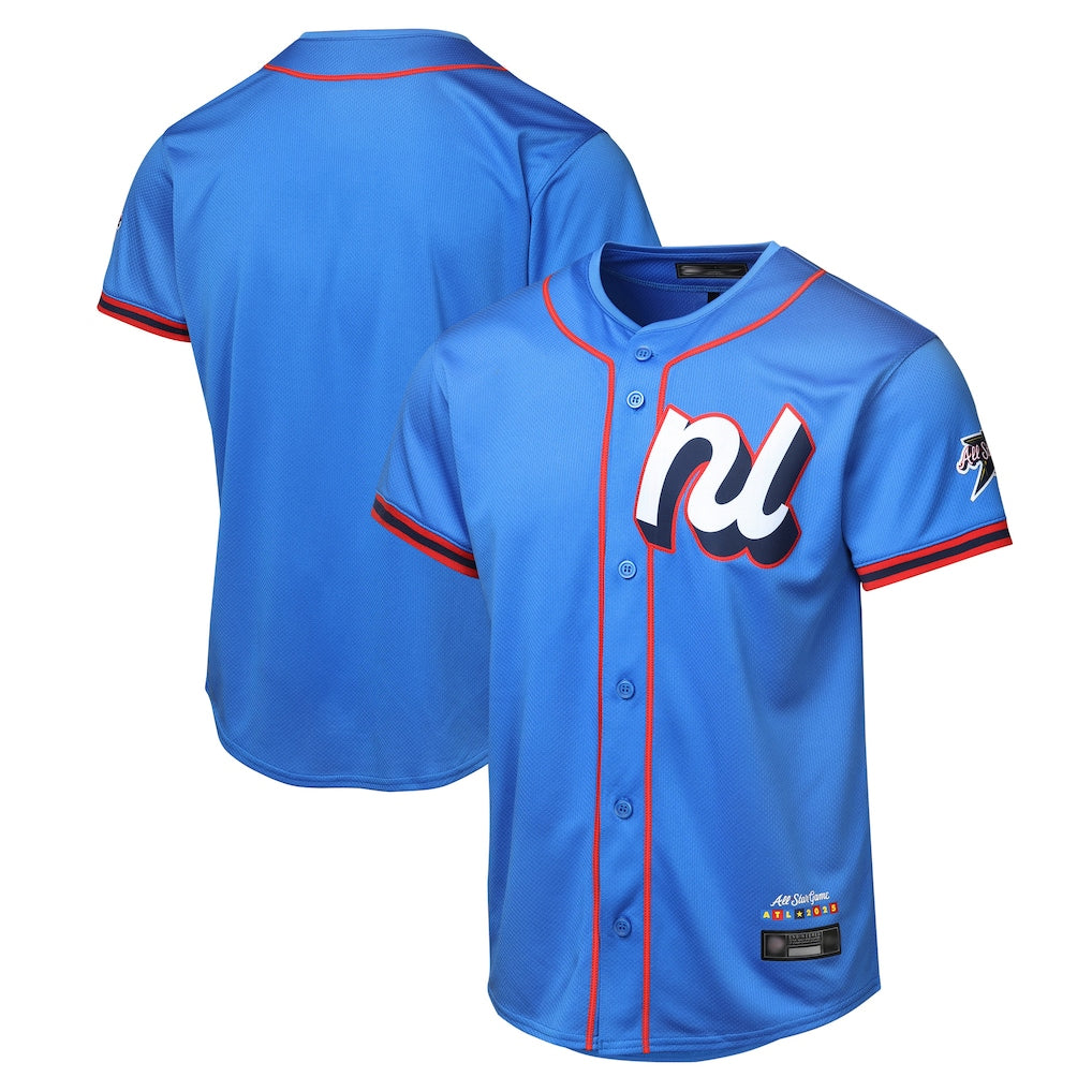 Vanessashop  St. Louis Cardinals Blank Player Blue National League All-Star Edition Limited Stitched Jerseys