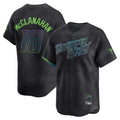 Vanessashop T.Bay Rays #18 Shane McClanahan Player Black City Connect Home Limited Stitched Jerseys