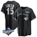 Vanessashop T.Blue Jays #15 Chad Green Player Black 2025 World Series City Connect Limited Stitched Jerseys