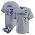 Vanessashop T.Blue Jays #15 Chad Green Player Gray 2025 World Series Home Limited Stitched Jerseys