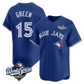 Vanessashop T.Blue Jays #15 Chad Green Player Royal 2025 World Series Limited Stitched Jerseys