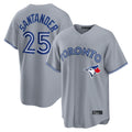 Vanessashop T.Blue Jays #25 Anthony Santander Player Gray Home Limited Stitched Jerseys