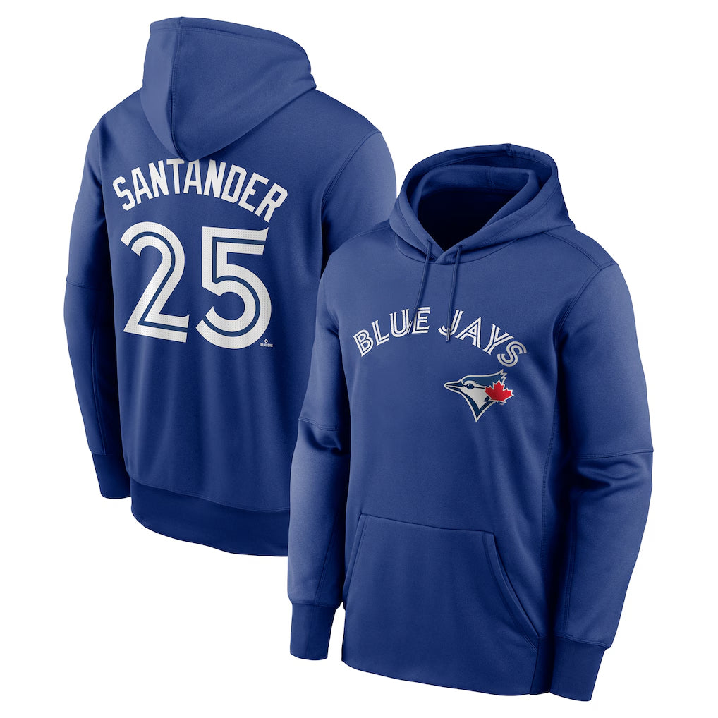 Vanessashop T.Blue Jays #25 Anthony Santander Player Royal Performance Pullover Hoodie
