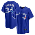 Vanessashop T.Blue Jays #34 Kevin Gausman Player Royal Alternate Replica Player Stitched Jerseys