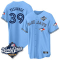 Vanessashop T.Blue Jays #39 Trey Yesavage Player Blue 2025 World Series Limited All Stitched Jerseys