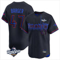 Vanessashop T.Blue Jays #47 Addison Barger Player Black 2025 World Series City Connect Stitched Jerseys