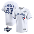 Vanessashop T.Blue Jays #47 Addison Barger Player White 2025 World Series Limited Stitched Jerseys