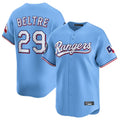 Vanessashop T.Rangers #29 Adrian Beltre Player Light Blue Home Limited Stitched Jerseys