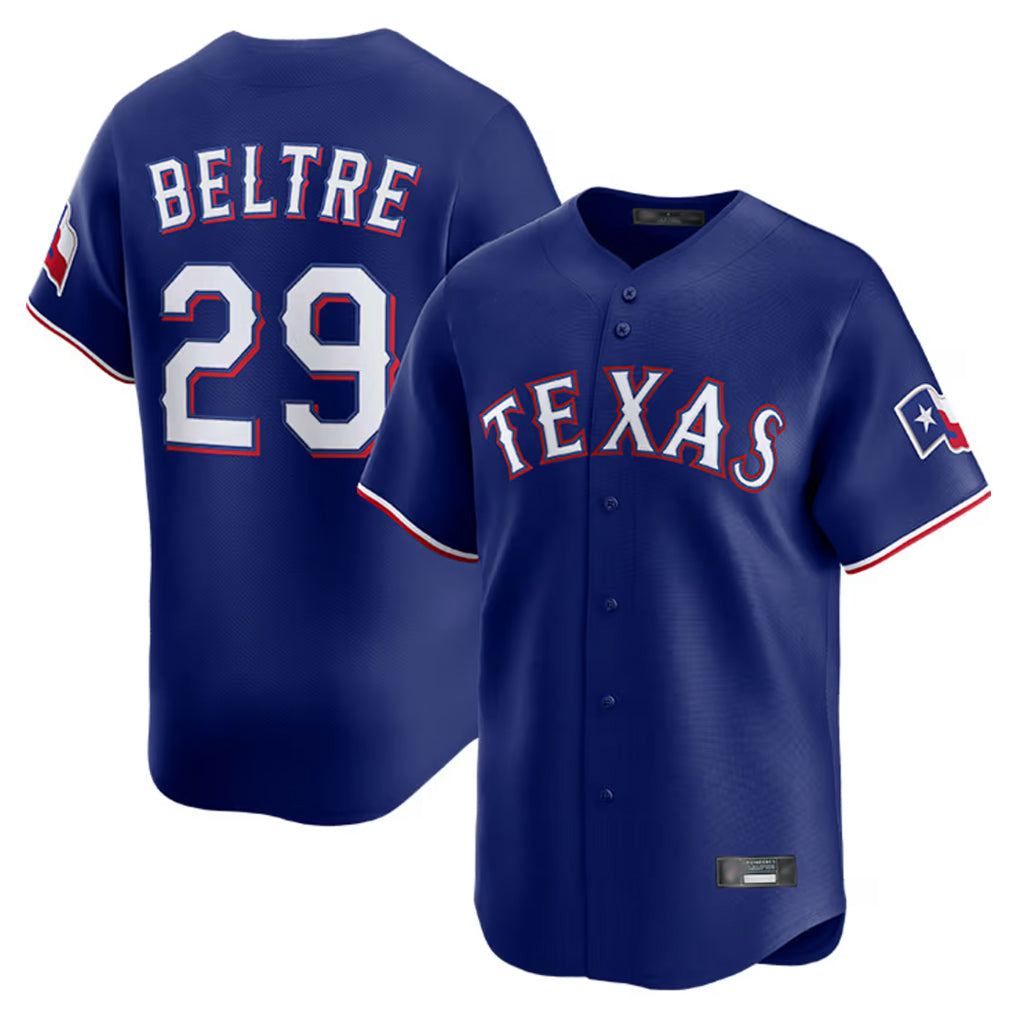 Vanessashop T.Rangers #29 Adrian Beltre Player Royal Home Limited Stitched Jerseys