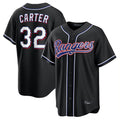 Vanessashop T.Rangers #32 Evan Carter Player Black 2026 Out Fashion Replica Stitched Jerseys