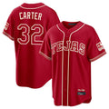 Vanessashop T.Rangers #32 Evan Carter Player Red 2026 City Connect Stitched Jerseys