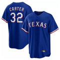 Vanessashop T.Rangers #32 Evan Carter Player Royal Home Limited Stitched Jerseys
