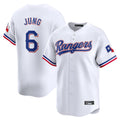 Vanessashop  T.Rangers #6 Josh Jung Player White&Blue Home Limited Stitched Jerseys
