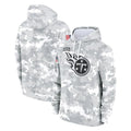 Vanessashop T.Titans Camo Arctic Salute to Service Pullover Hoodies Home Game Blank Player Stitched Jerseys