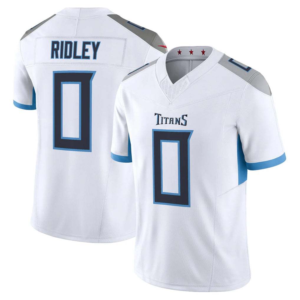 Vanessashop T.Titans #0 Calvin Ridley Player White 2025 Vapor Limited Home Game Stitched Jerseys