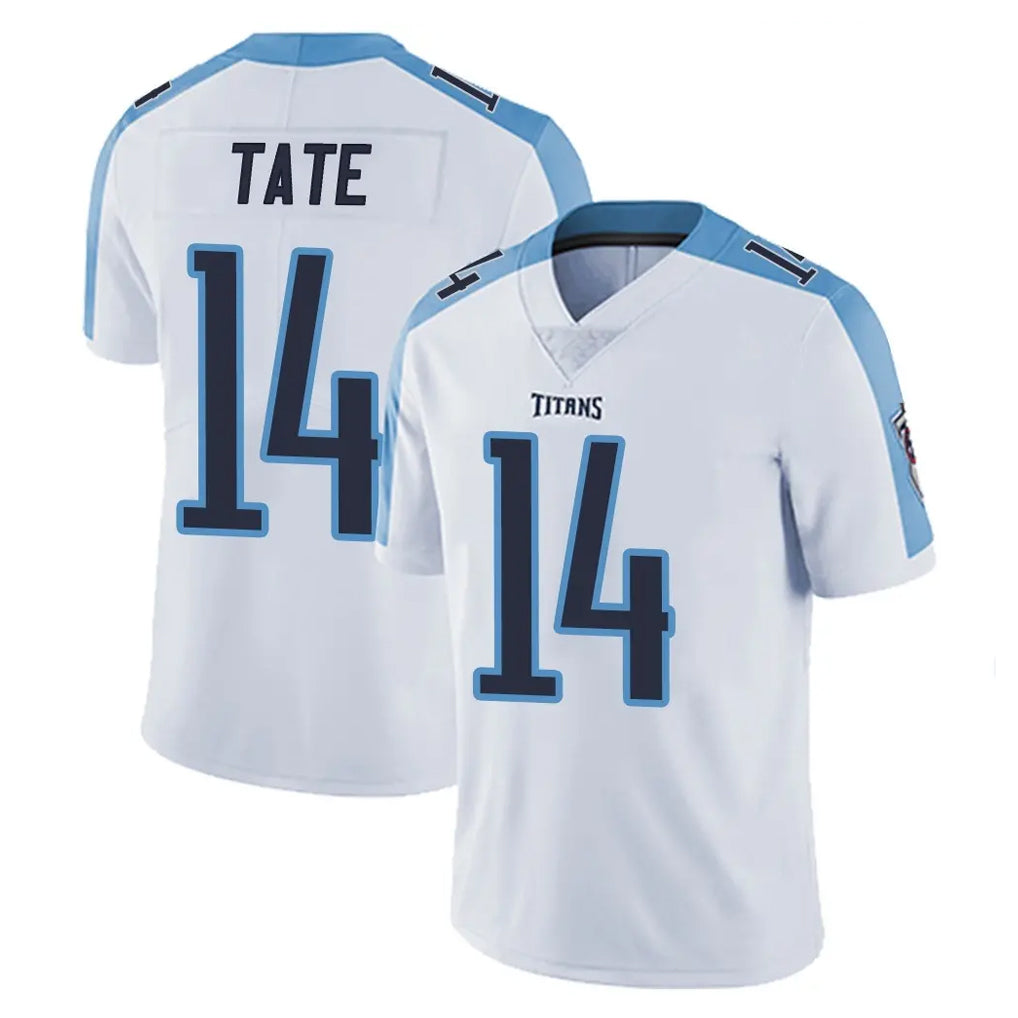 Vanessashop T.Titans #14 Carnell Tate Player White Limited Vapor Untouchable Home Game Stitched Jerseys