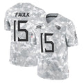 Vanessashop T.Titans #15 Keldric Faulk Player Arctic Camo Limited Salute to Service Home Game Stitched Jerseys