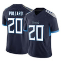 Vanessashop T.Titans #20 Tony Pollard Player Navy Limited Vapor F.U.S.E. Home Game Stitched Jerseys