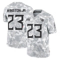 Vanessashop T.Titans #23 Kevin Winston Jr. Player Arctic Camo Limited Salute to Service Home Game Stitched Jerseys