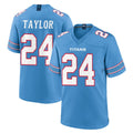 Vanessashop T.Titans #24 Alontae Taylor Player Light Blue 2026 Game Home Stitched Jerseys