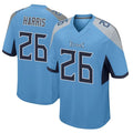Vanessashop T.Titans #26 Marcus Harris Player Light Blue Home Game Stitched Jerseys