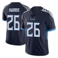 Vanessashop T.Titans #26 Marcus Harris Player Navy Limited Vapor Untouchable Home Game Stitched Jerseys