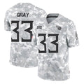 Vanessashop T.Titans #33 Cedric Gray Player Arctic Camo Limited Salute to Service Home Game Stitched Jerseys