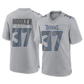Vanessashop T.Titans #37 Amani Hooker Player Gray Atmosphere Fashion Home Game Stitched Jerseys